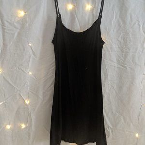 Full Tilt Black Mini Skater Strap Dress/ Size S